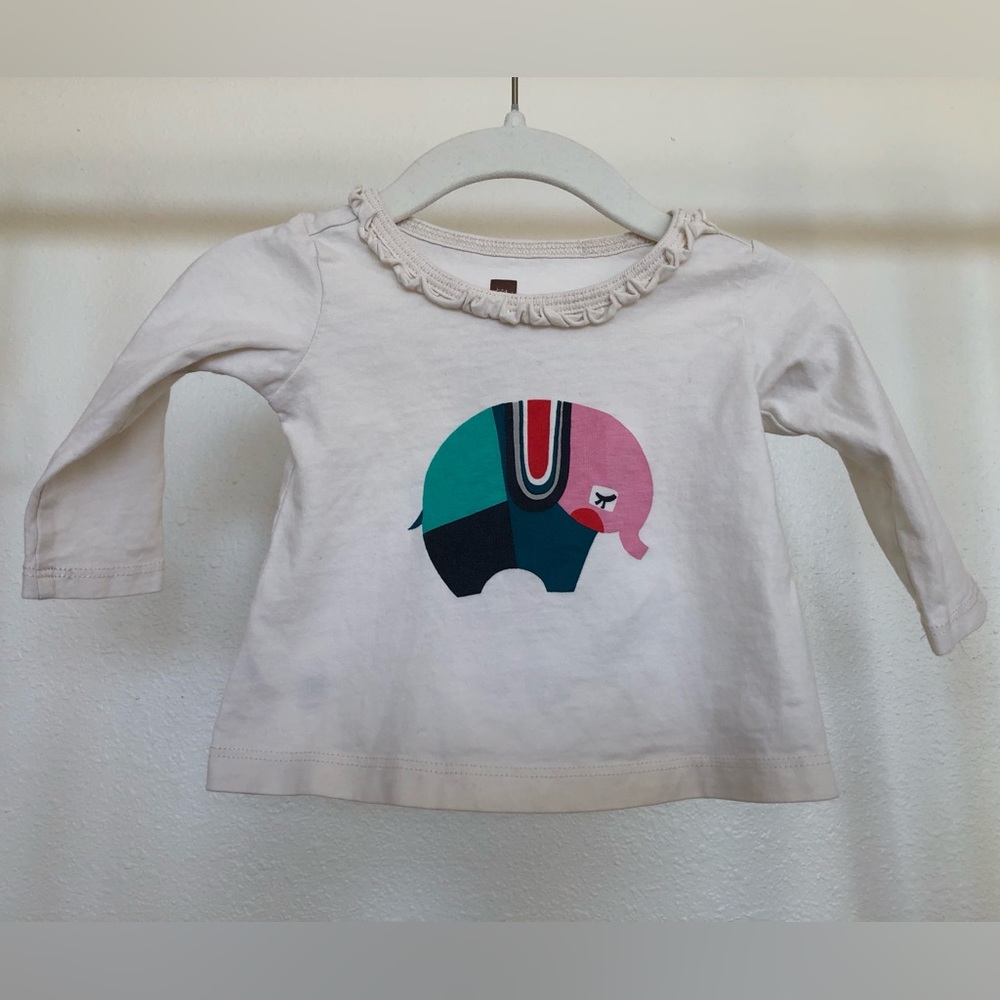 Tea Collection Elephant Graphic Shirt